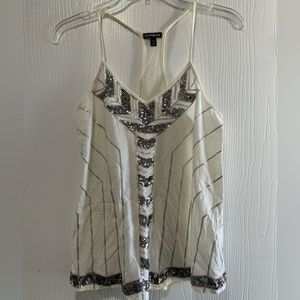 Express sequin tank top size XS fits like a S - great condition